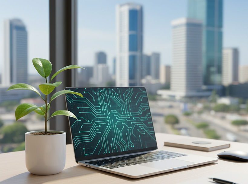 Technology supporting business growth