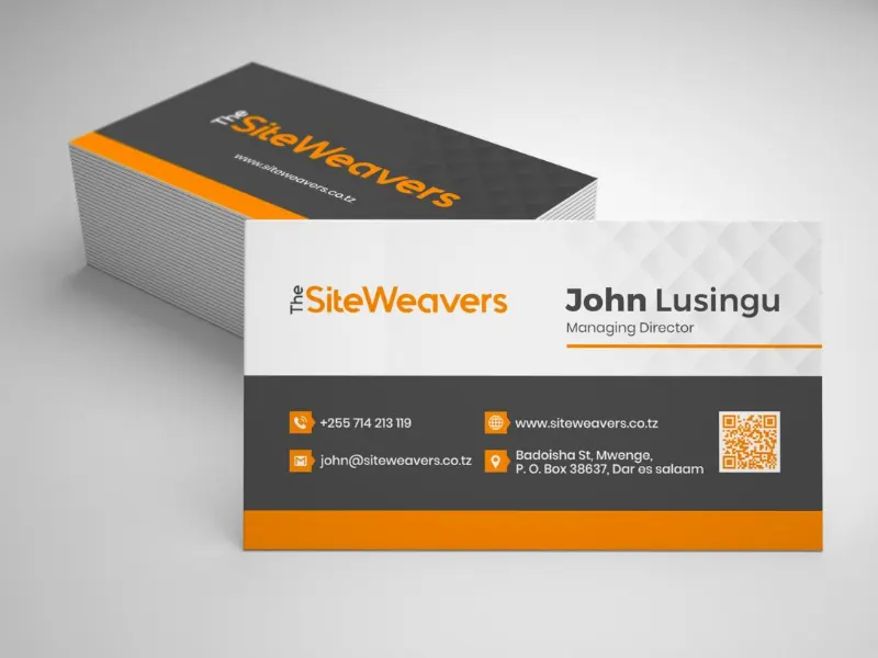 Site Weavers Business Card